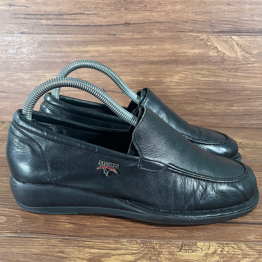 PIKOLINOS Black Leather Slip-On Dress Shoes Women’s Size 8 (38)